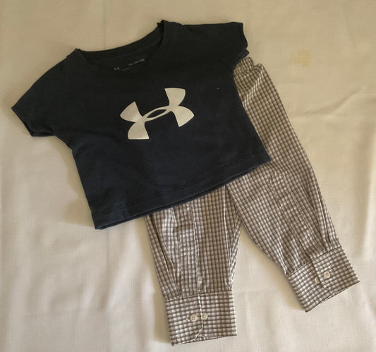 2pc Nike T-shirt & Sleeve Pants