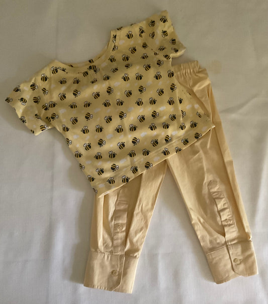 BumbleBee Top & Sleeve Pants