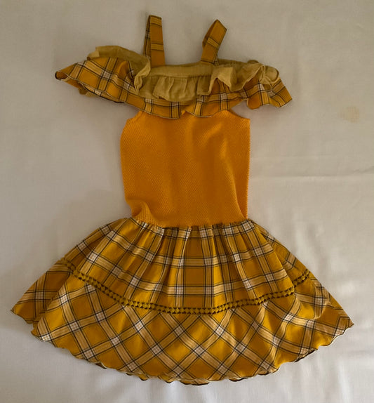 Little Girl’s off the shoulder Tube Dress