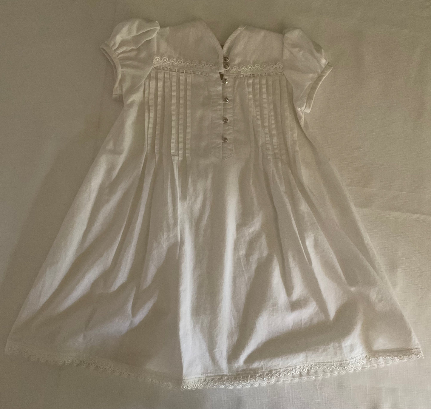 White Cotten Dress