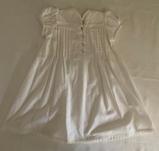 White Cotten Dress