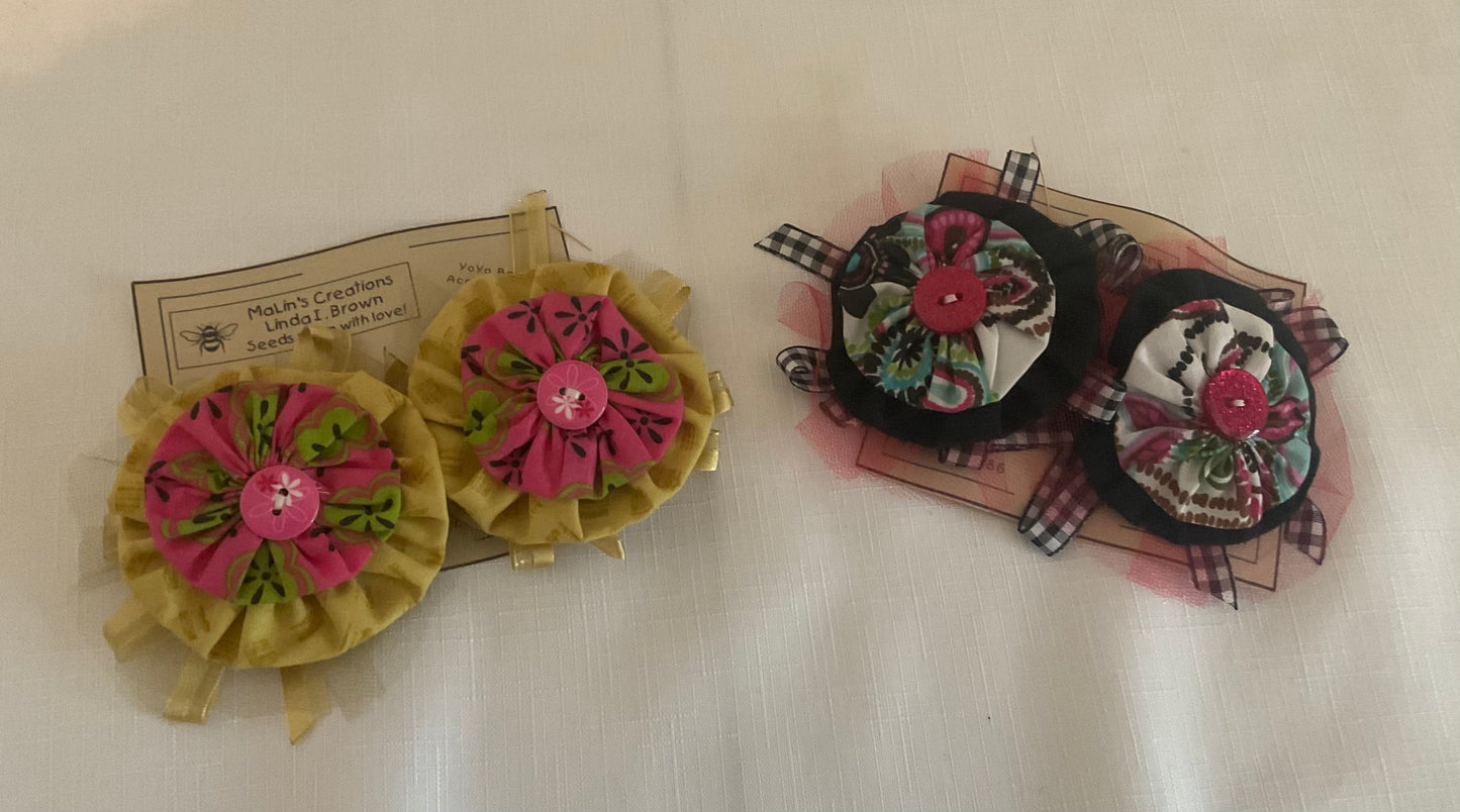 Yo-Yo Hair Bows
