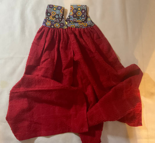 2 pc Hanging Tea Towels